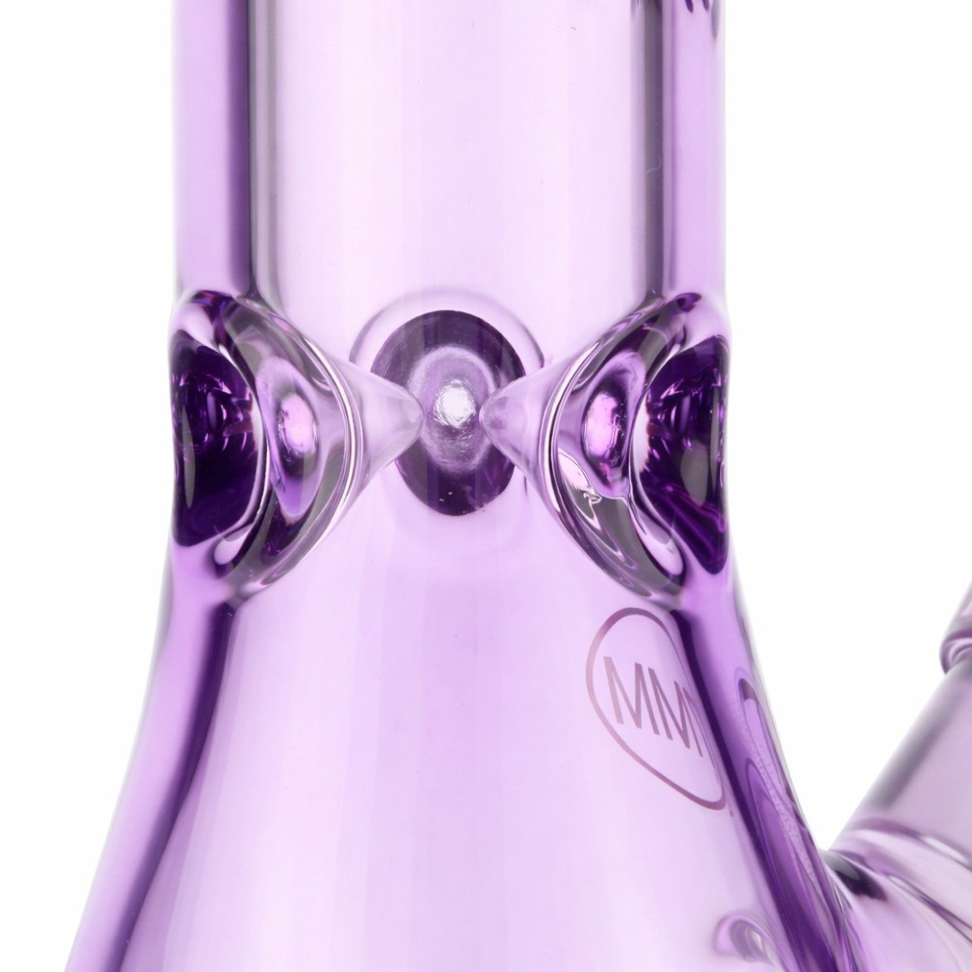 Fortune | 14" 7mm Engraved Color Beaker Bong