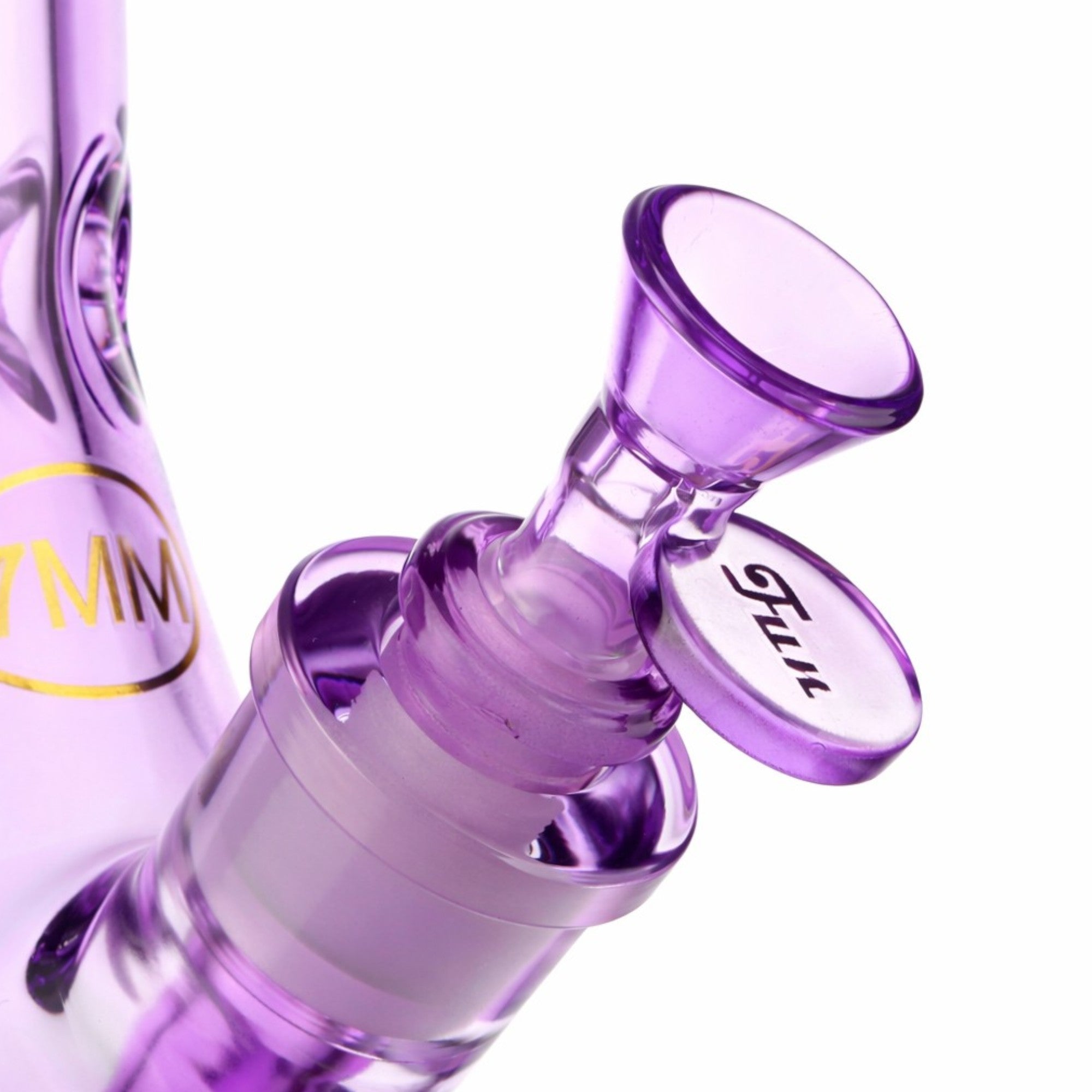 Fortune | 14" 7mm Engraved Color Beaker Bong