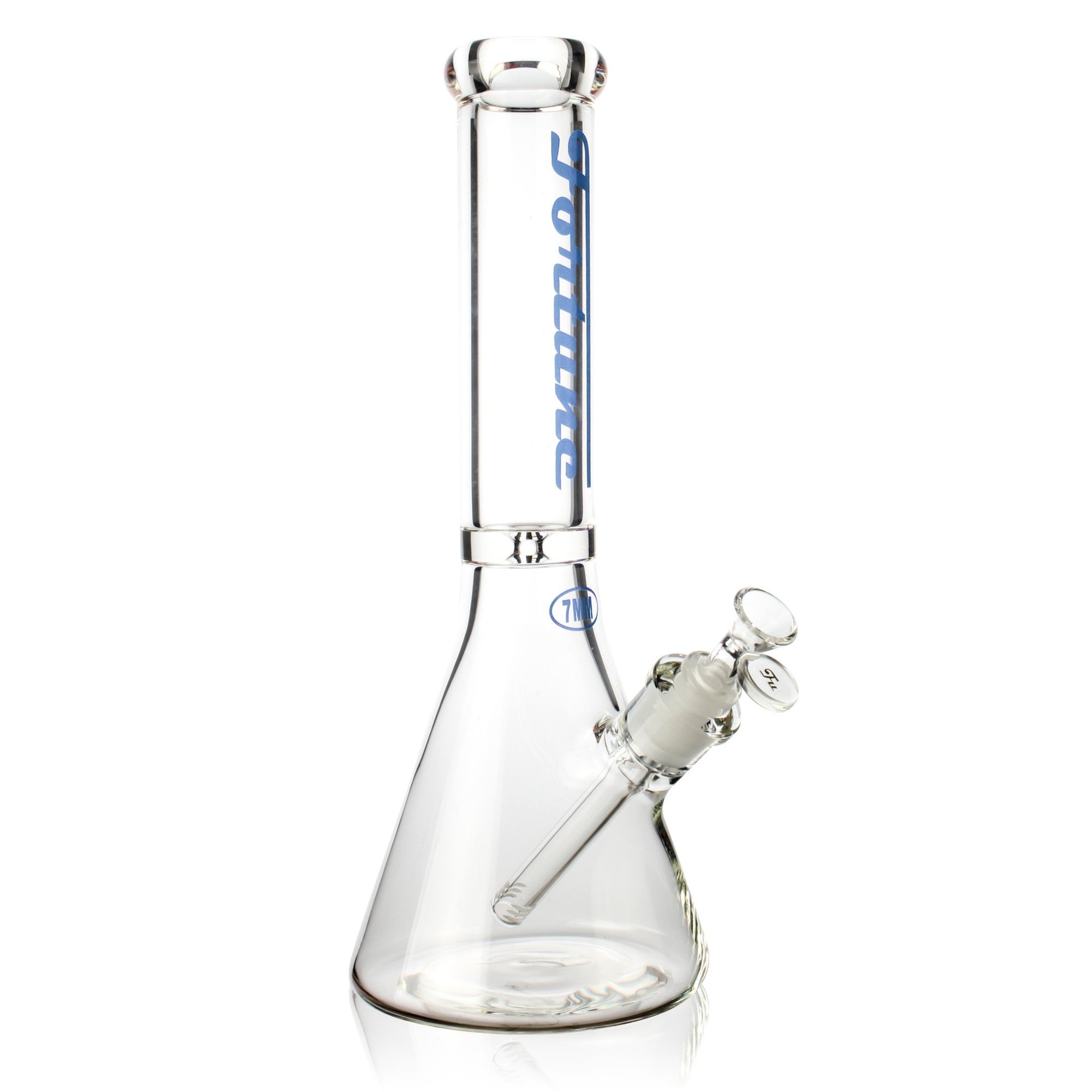 Fortune | 14" Beaker 7mm Glass Bong Disk Catcher