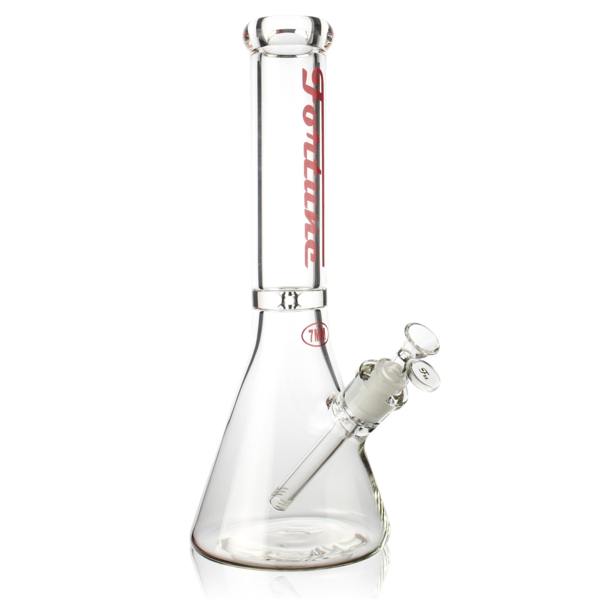 Fortune | 14" Beaker 7mm Glass Bong Disk Catcher