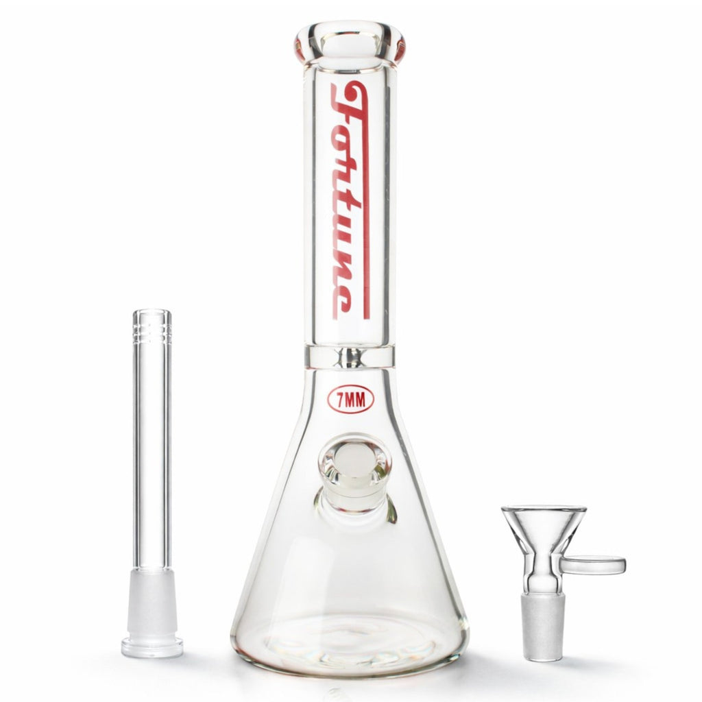 Fortune | 14" Beaker 7mm Glass Bong Disk Catcher