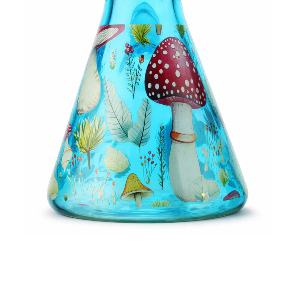 Fortune | 10" Colored 5mm Mushroom Beaker