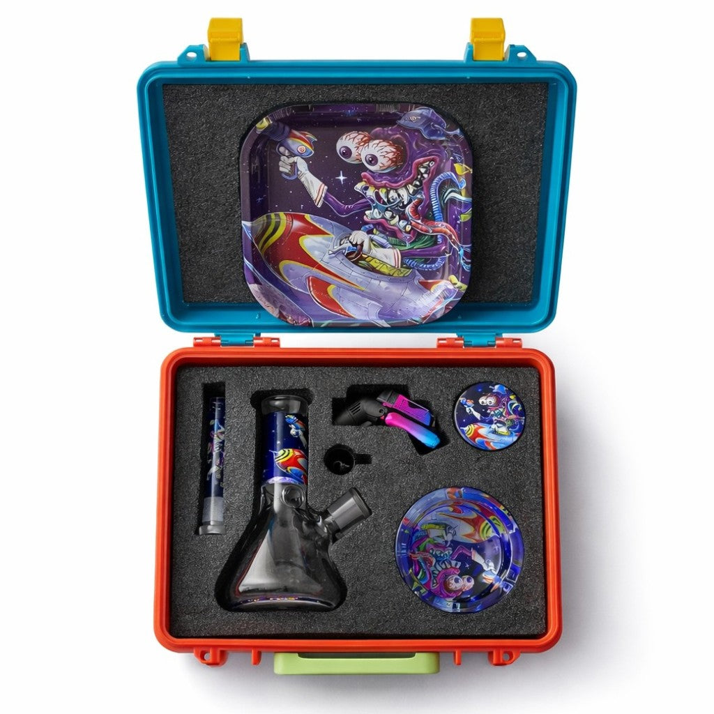 Retro Sci-Fi Alien Carrying Case
