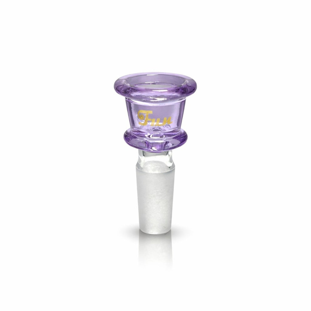 Fortune | Gold Logo 14mm Heavy Duty Glass Bowl Piece