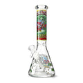 Chaos Collage 10” Graphic Beaker Bong