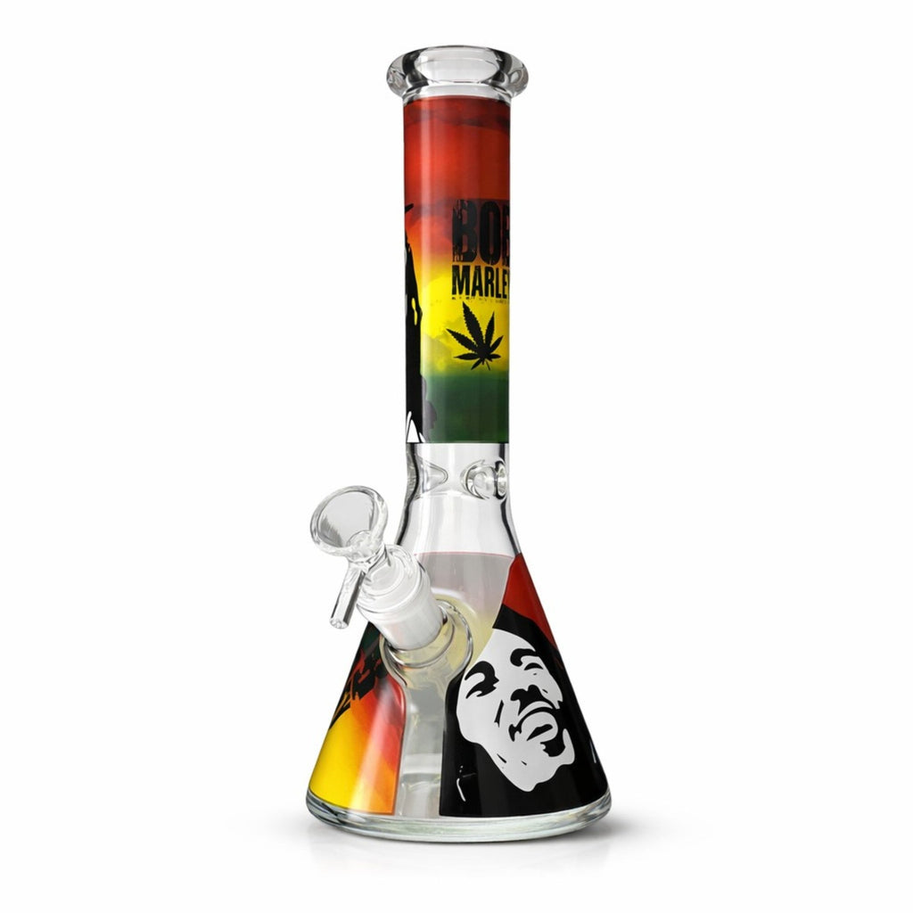 Vibe Series 10” Graphic Beaker Bong