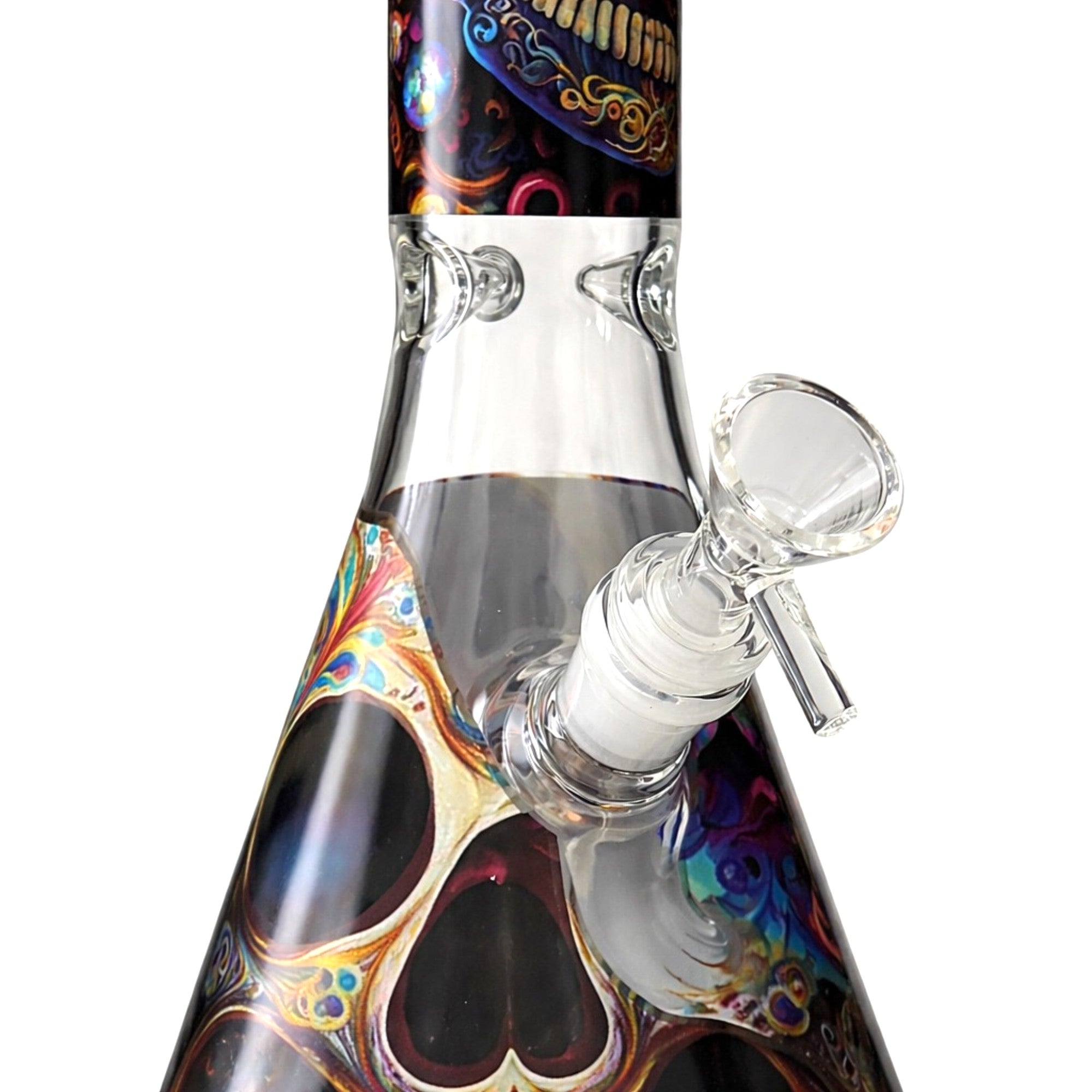 Vibe Series 10” Graphic Beaker Bong