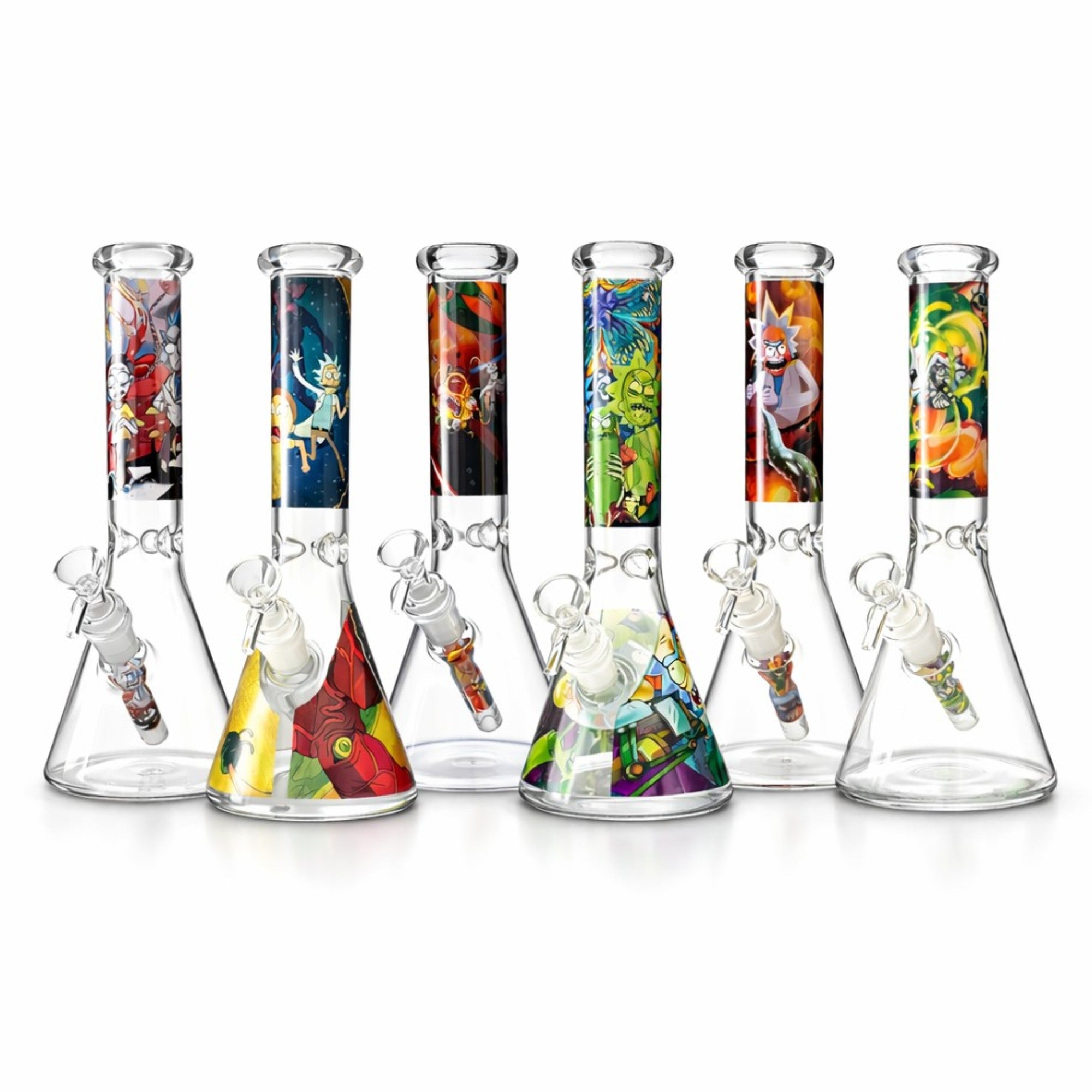 Portal Series 10” Graphic Beaker Bong