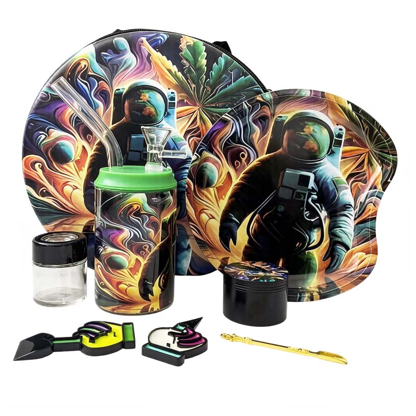 Cosmic Drift All-In-One Travel Glass Set