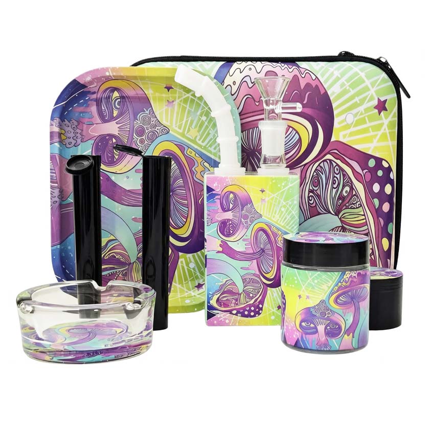 Juicy Box Reggae Smoking Set- Mushroom