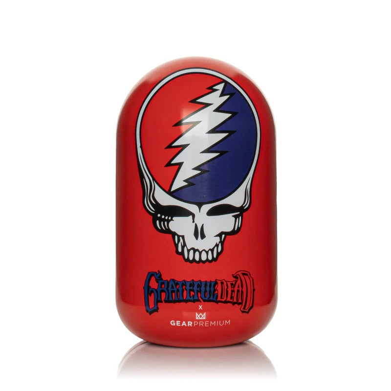Grateful Dead x GEAR Premium® | 4.5" Steal Your Face Spoon Hand Pipe In Collectible Tin