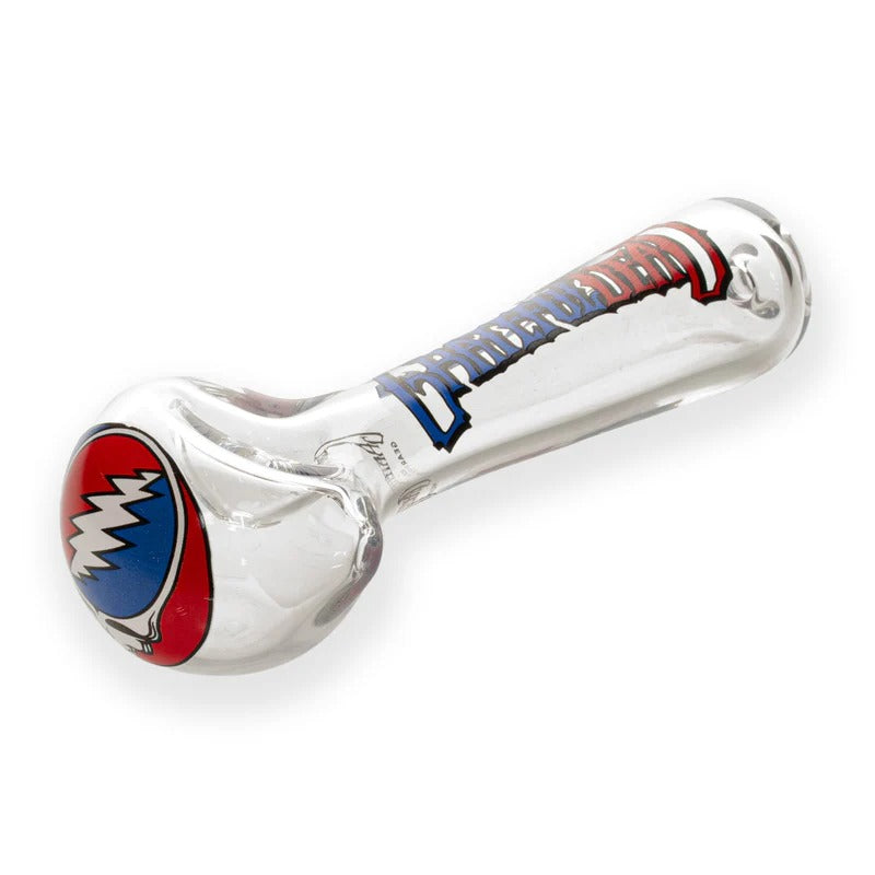 Grateful Dead x GEAR Premium® | 4.5" Steal Your Face Spoon Hand Pipe In Collectible Tin