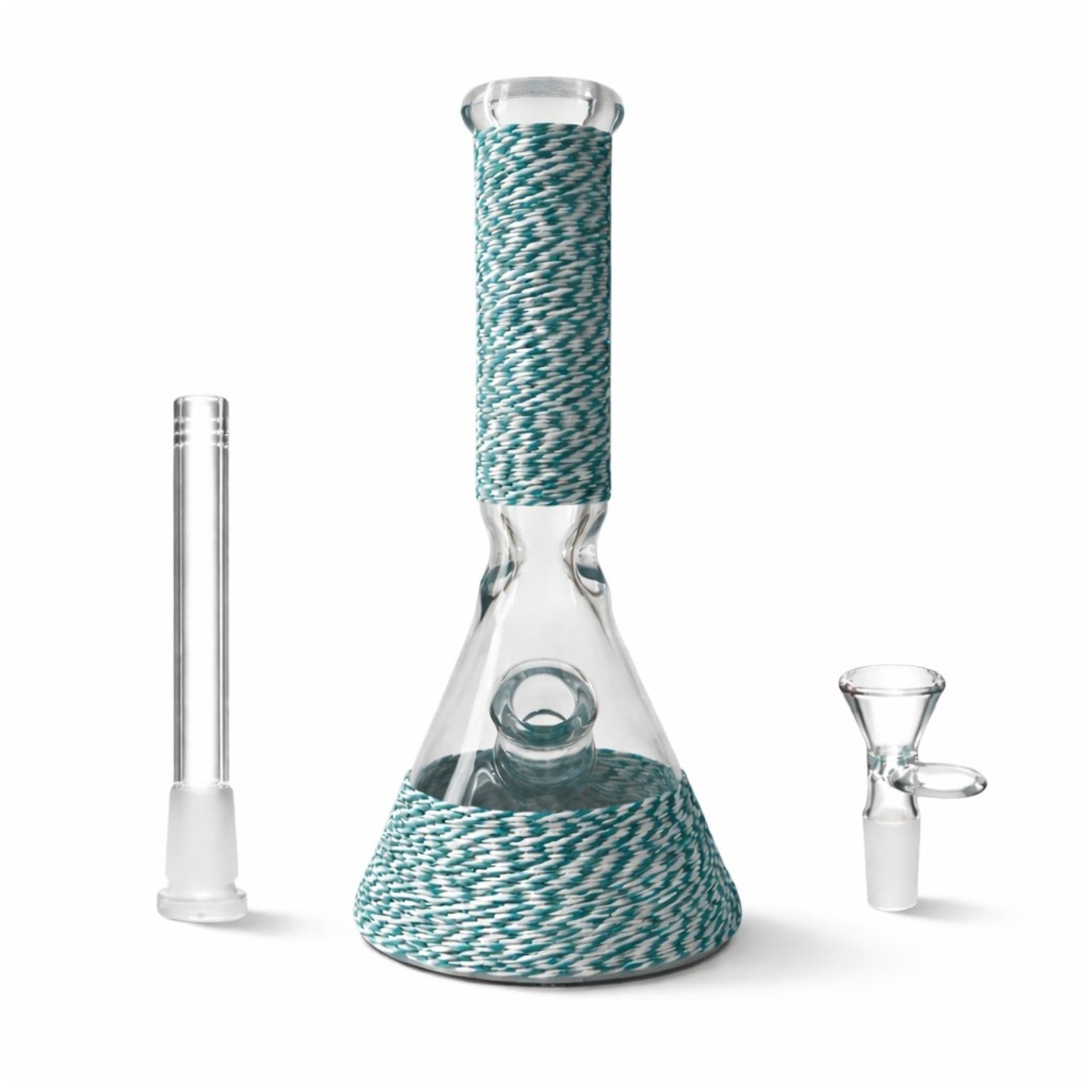 Braided Grip 12.5” 7mm Beaker Bong