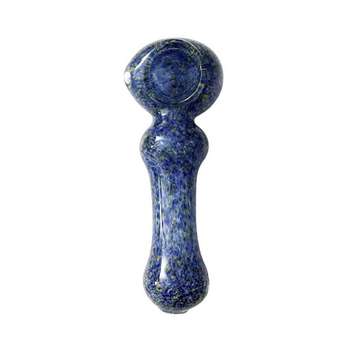 4-1/2" Sunstone Pebble Glass Pipe-Assorted Colours-2CT