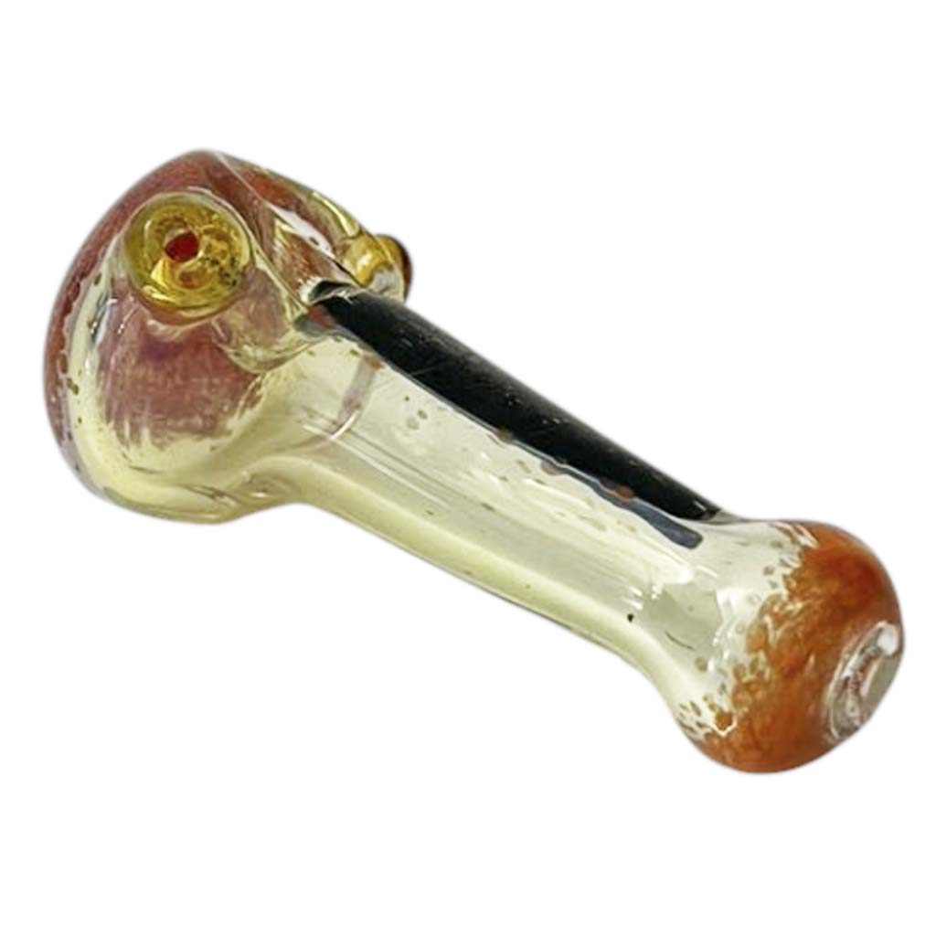 StripeWave 3" Glass Pipe-Assorted Design& Colours-2CT