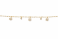 18K GOLD CHARMED BRACELET