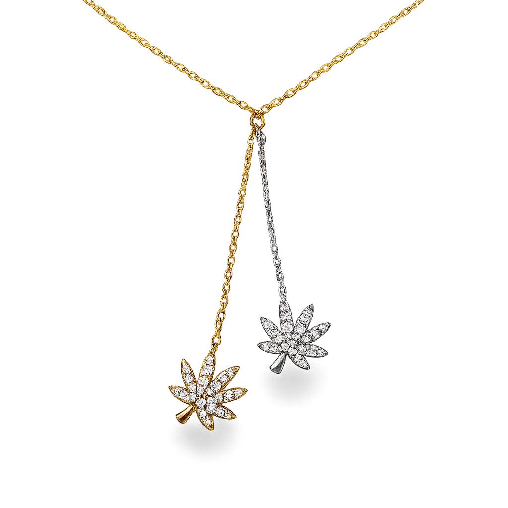 DROP DEAD CANNABIS NECKLACE