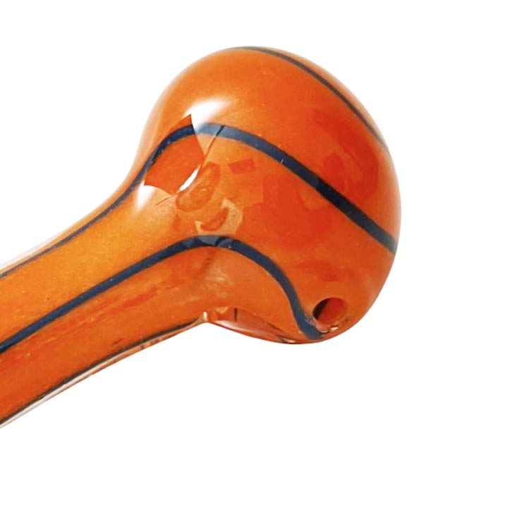 Inside-Out Havey Duty 3.5" Glass Pipe-Assorted Design-2CT