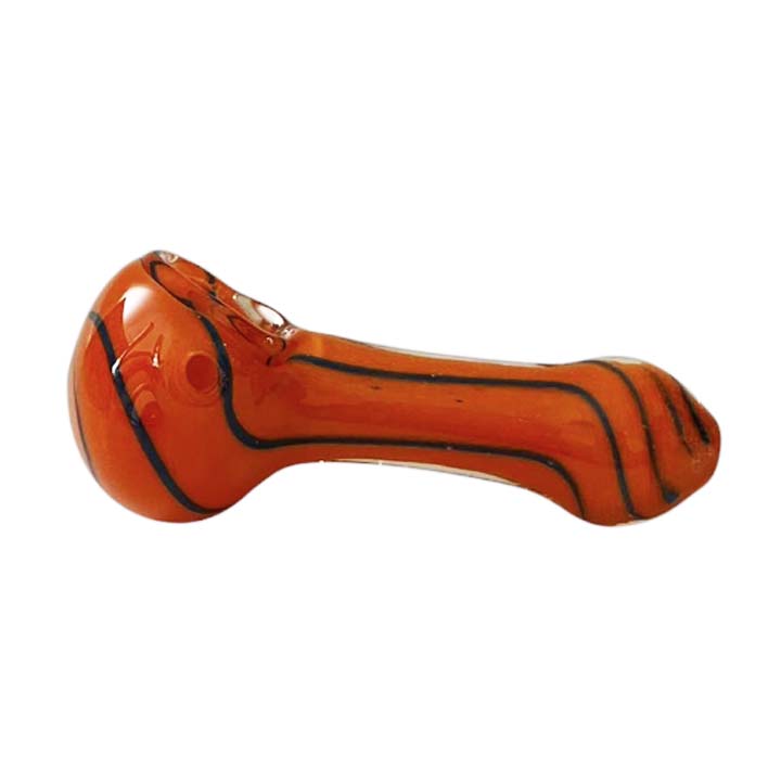 Inside-Out Havey Duty 3.5" Glass Pipe-Assorted Design-2CT