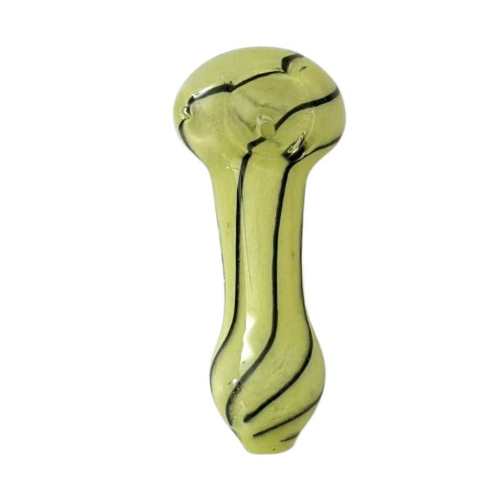 Inside-Out Havey Duty 3.5" Glass Pipe-Assorted Design-2CT