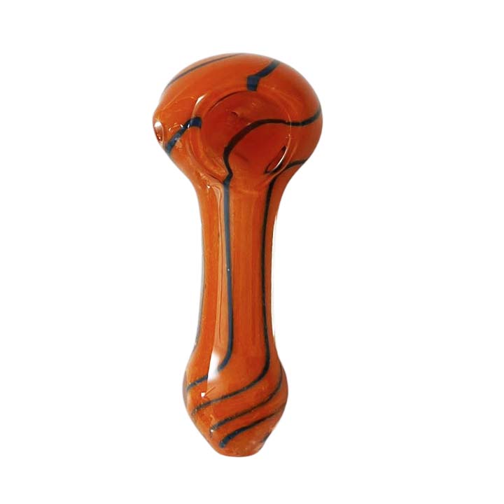 Inside-Out Havey Duty 3.5" Glass Pipe-Assorted Design-2CT