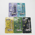 Metal Pipe with Silver Screen – Blister Pack Display / 24 Pack