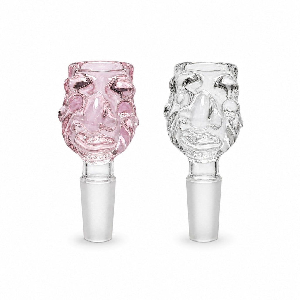 14mm Troll Face Glass Bowl Piece