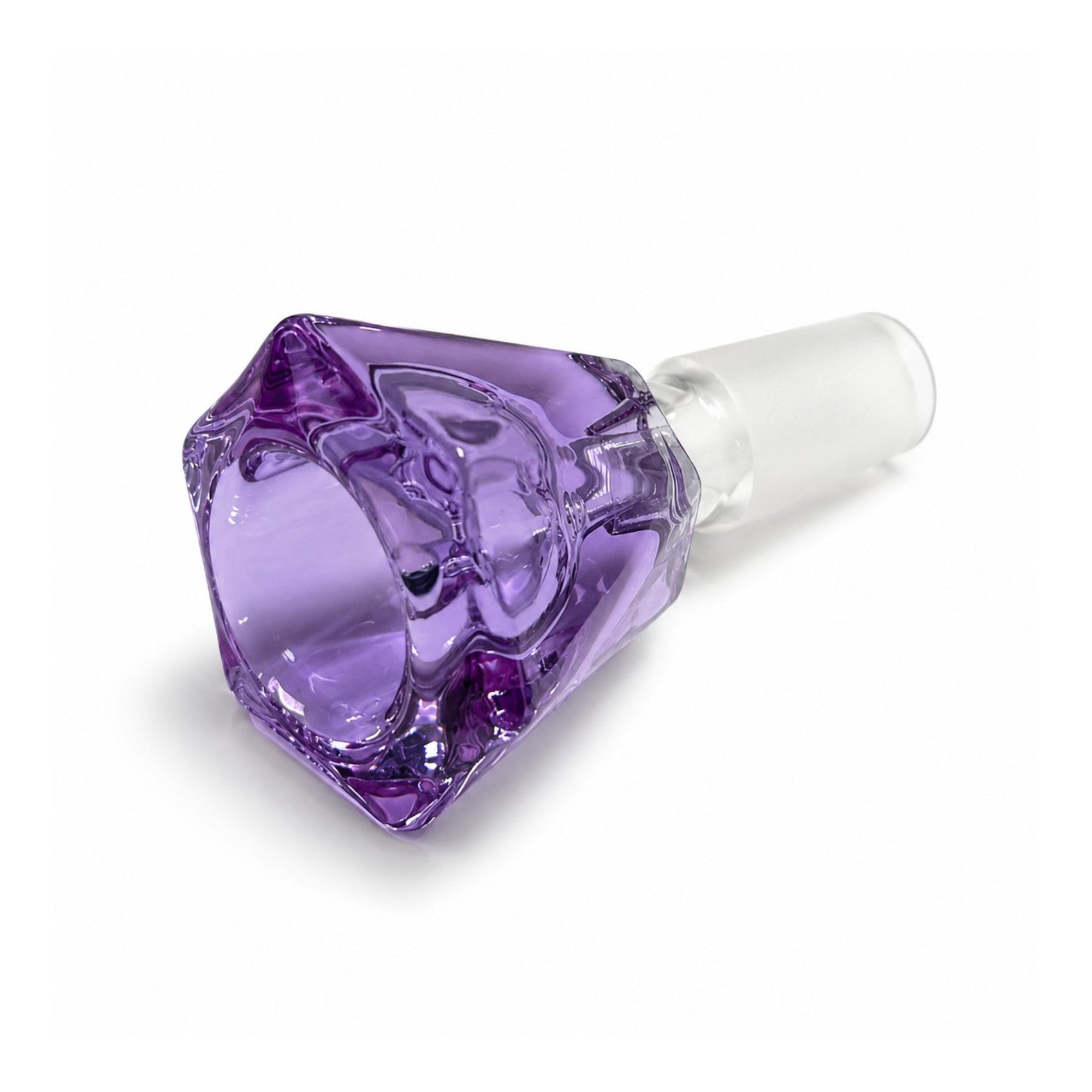 Fortune | 14mm Faceted Diamond Bowl Piece