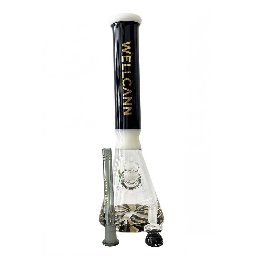 Wellcann 17" Prism Base Beaker Bong