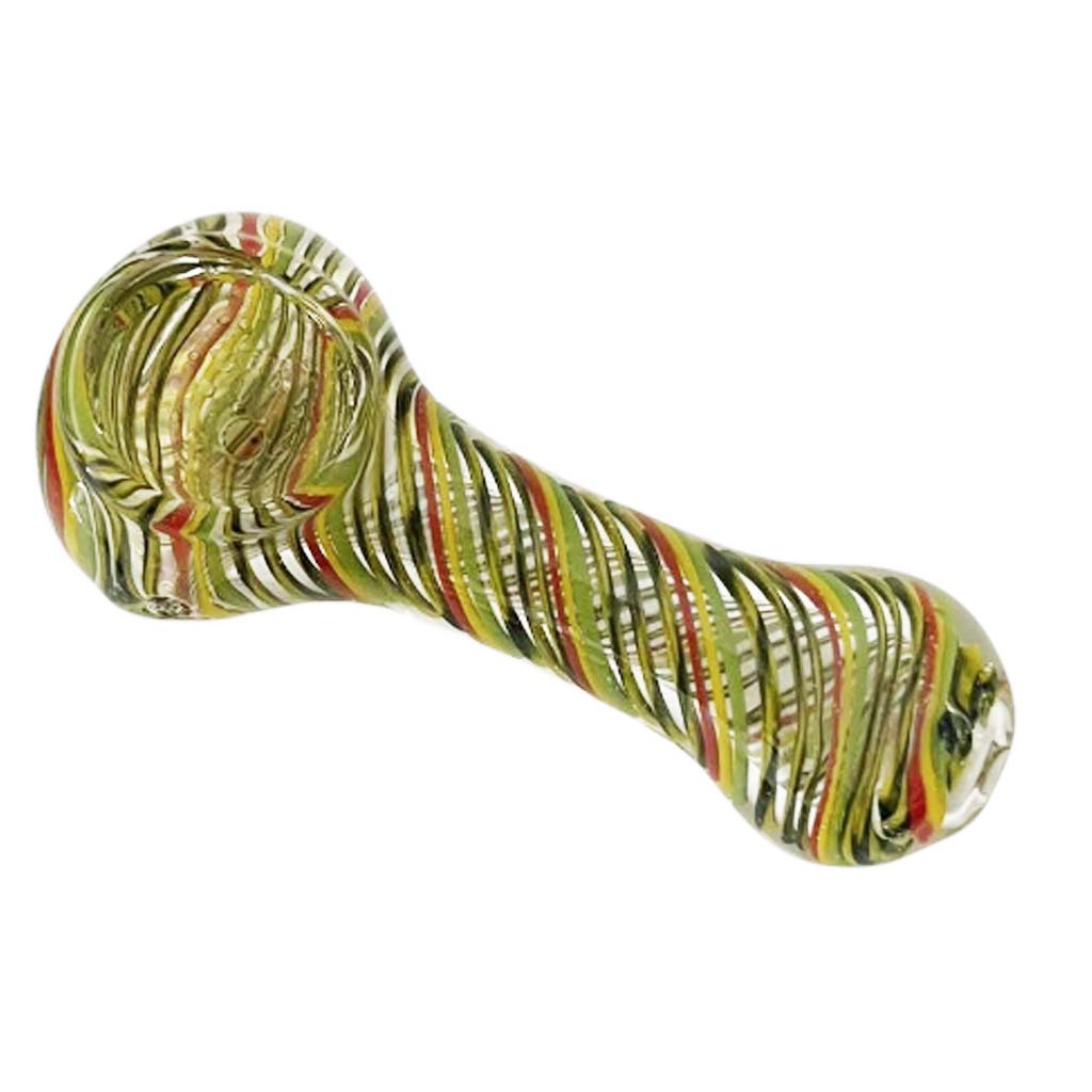 3-1/2" PrismFlow Heavy Glass Pipe-Assorted-2CT