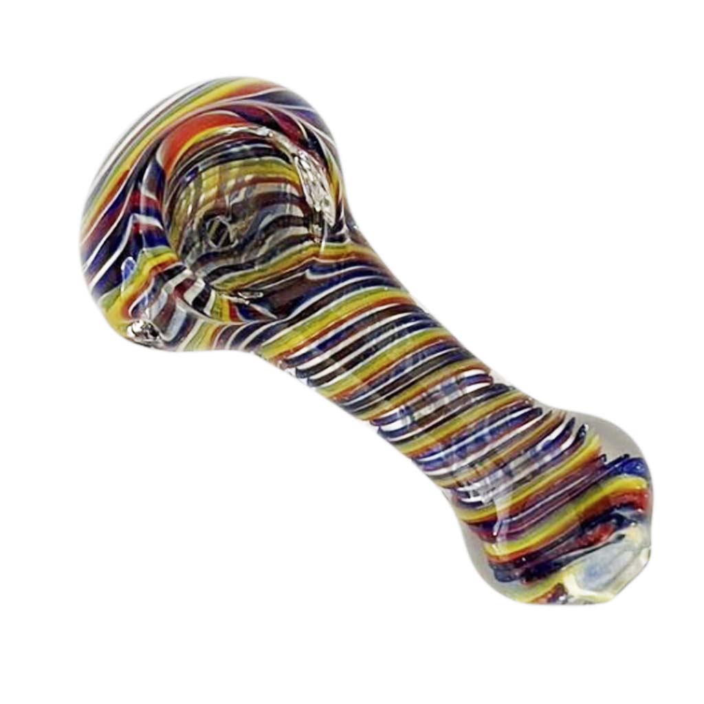 3-1/2" PrismFlow Heavy Glass Pipe-Assorted-2CT