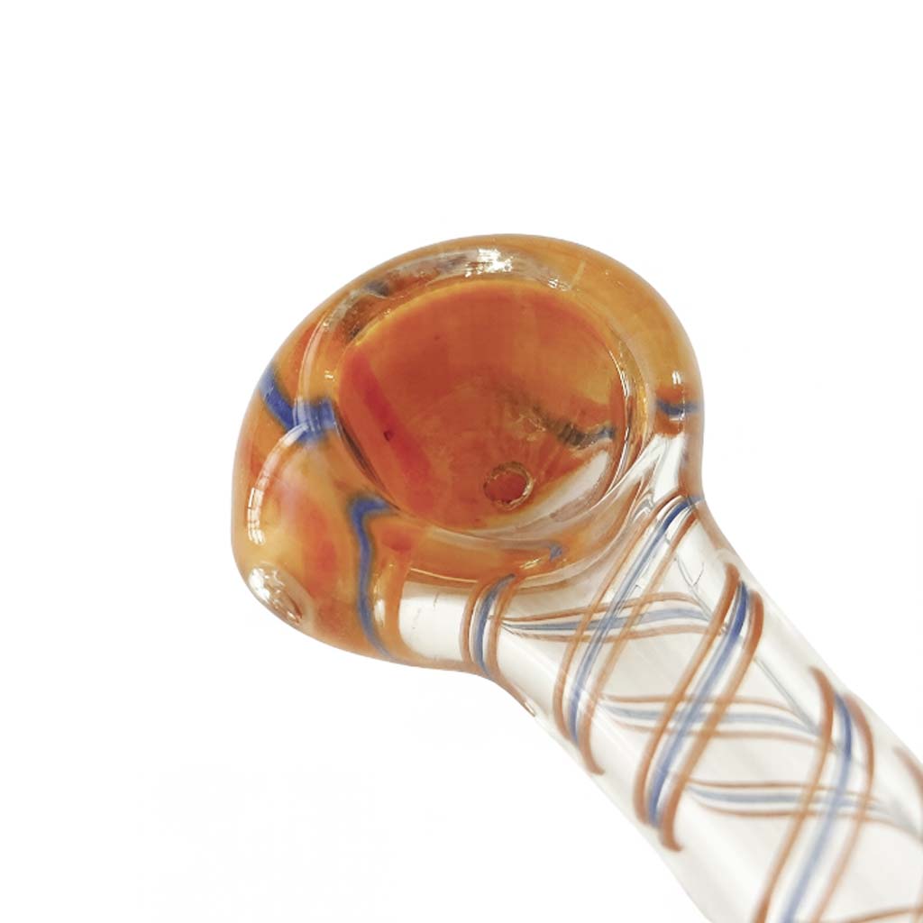 4-1/2" CoreLine Spoon Glass Pipe-Assorted-2CT