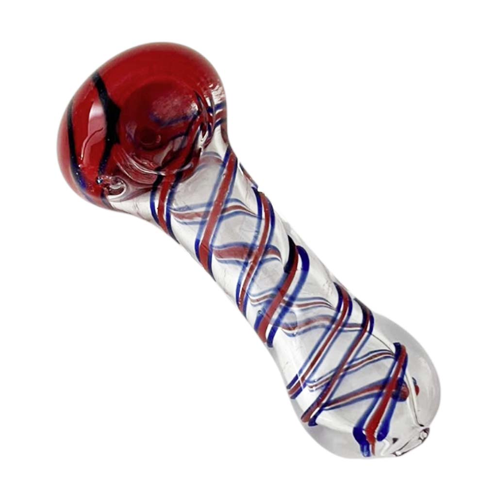 4-1/2" CoreLine Spoon Glass Pipe-Assorted-2CT