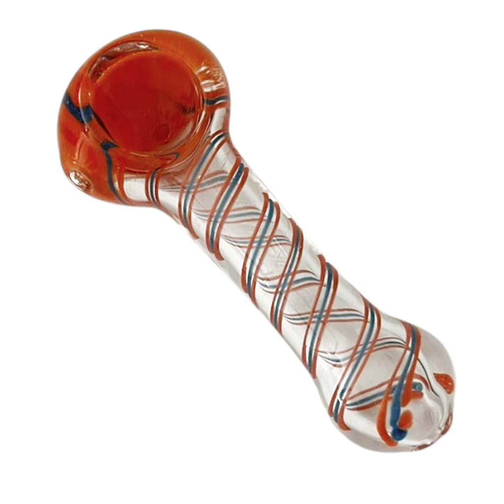 4-1/2" CoreLine Spoon Glass Pipe-Assorted-2CT