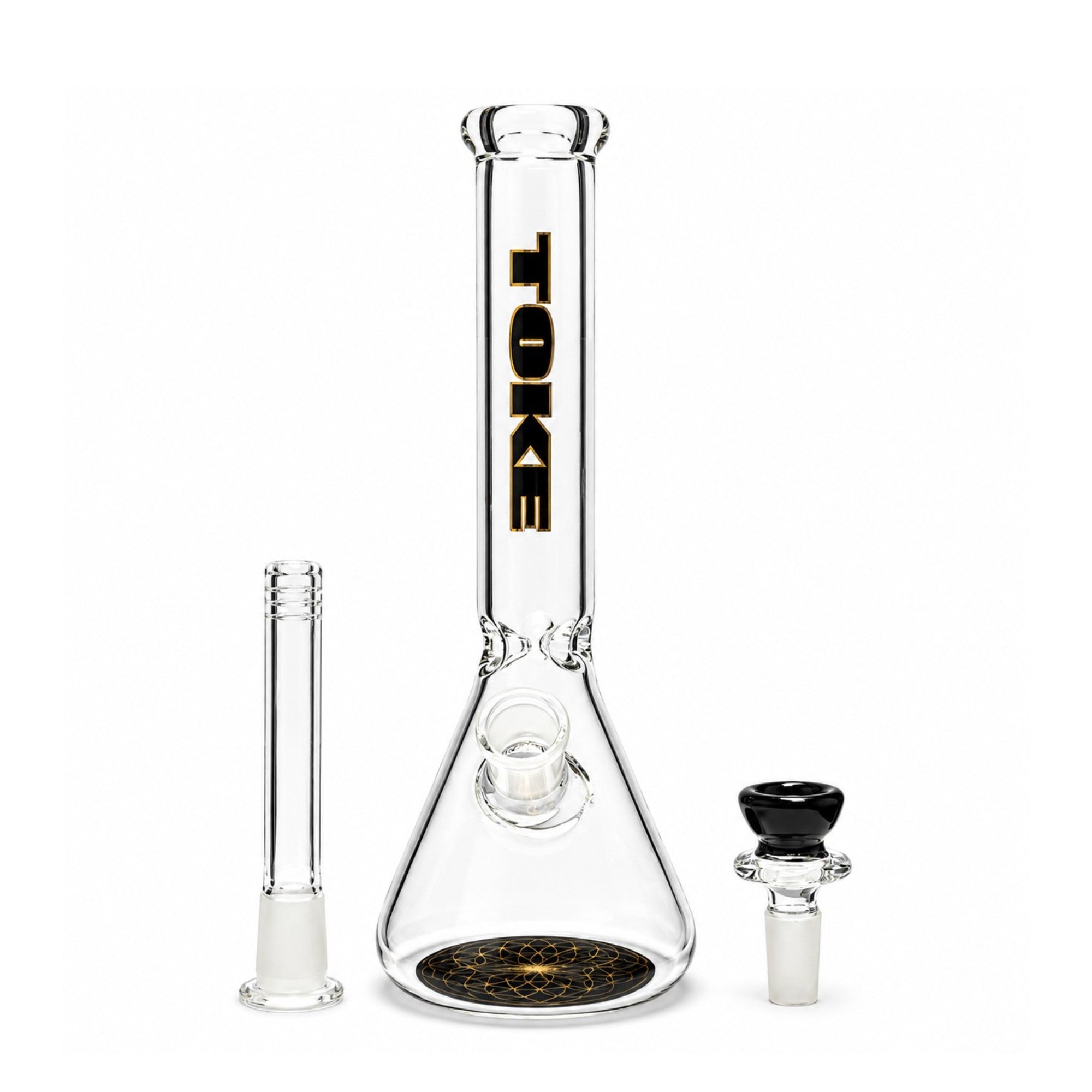 10" TOKE Beaker Bong