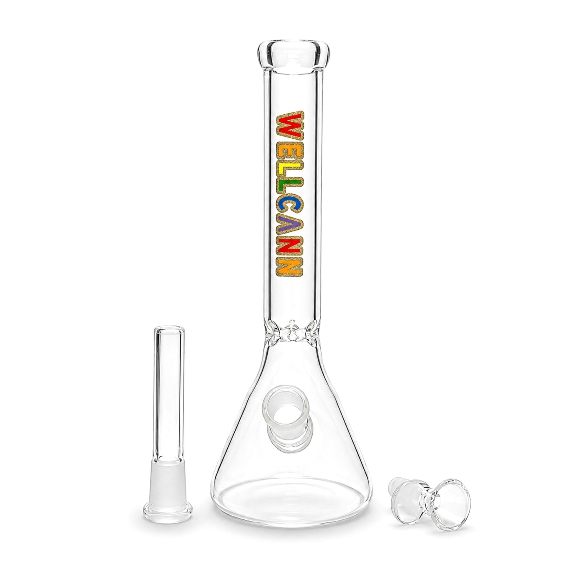 WELLCANN | 11" Clear Beaker Bong