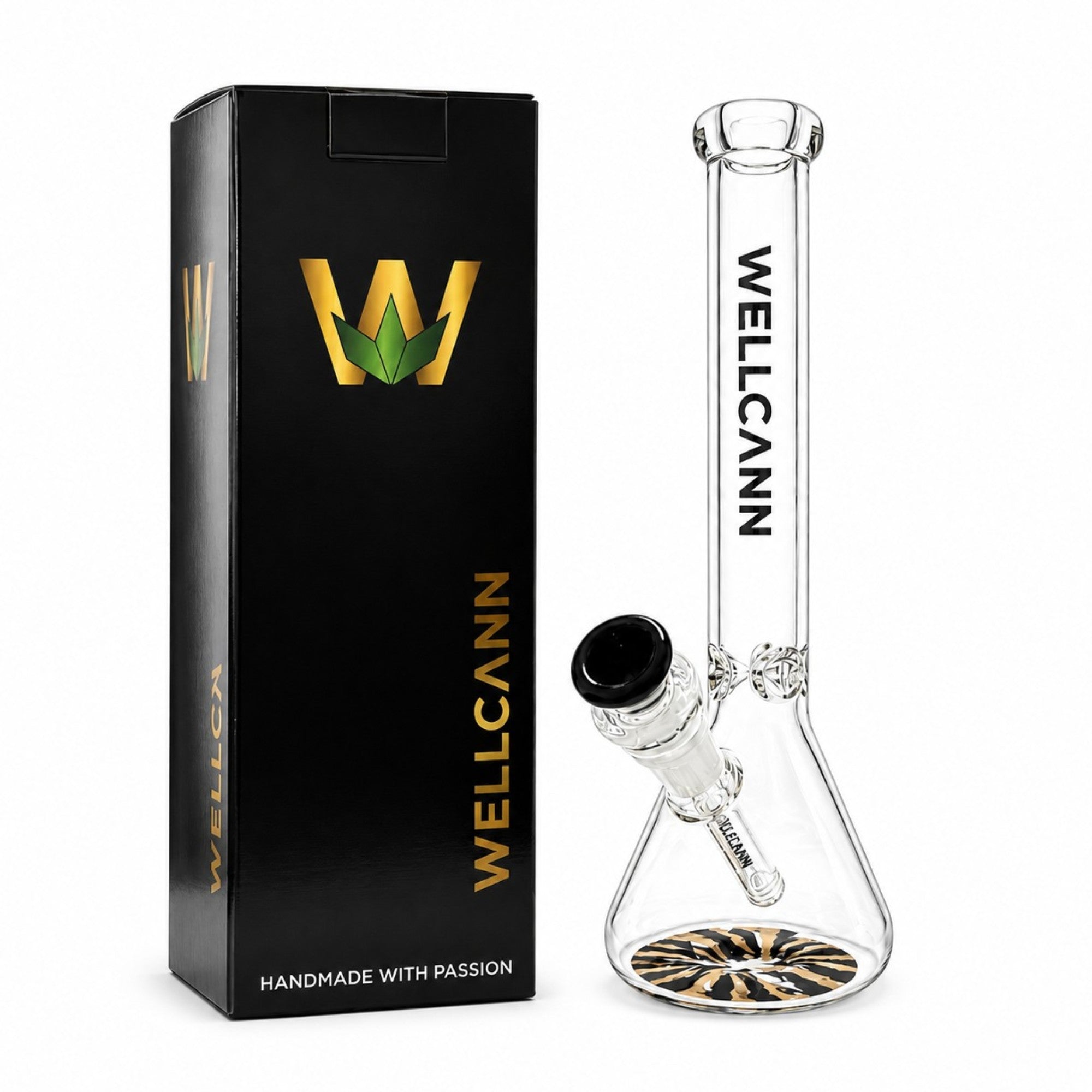 11" Wellcann Prism Base Beaker Bong