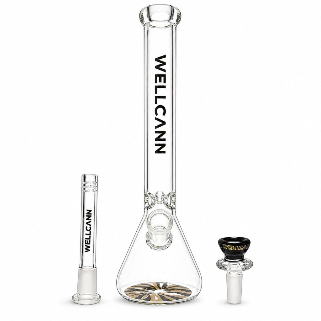 11" Wellcann Prism Base Beaker Bong