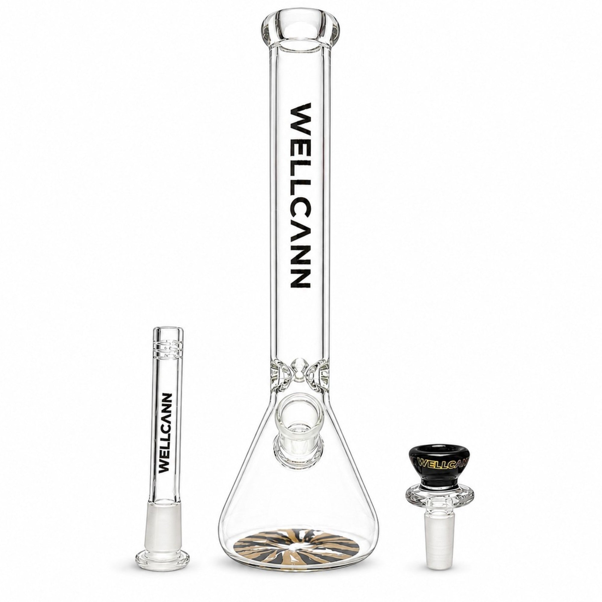 11" Wellcann Prism Base Beaker Bong