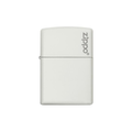 Zippo 214ZL White Matte with Zippo logo