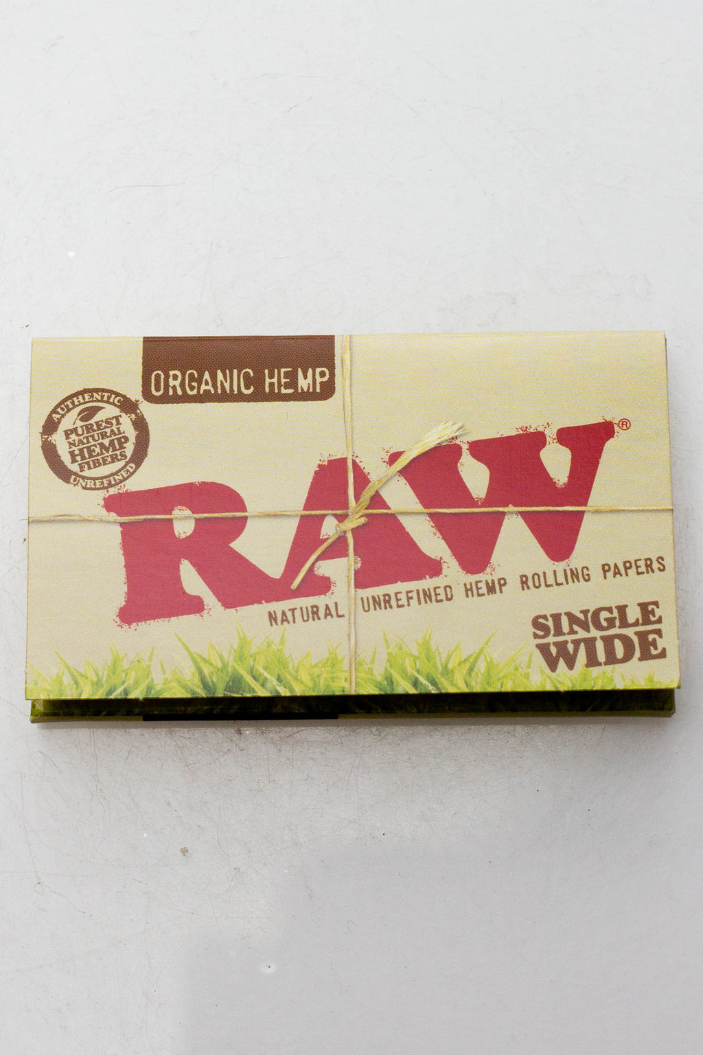 Raw organic hemp rolling paper