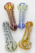 Soft glass hand pipe - ISP361