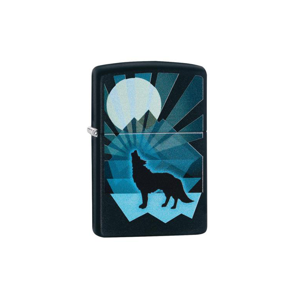 Zippo 29864 Wolf and Moon