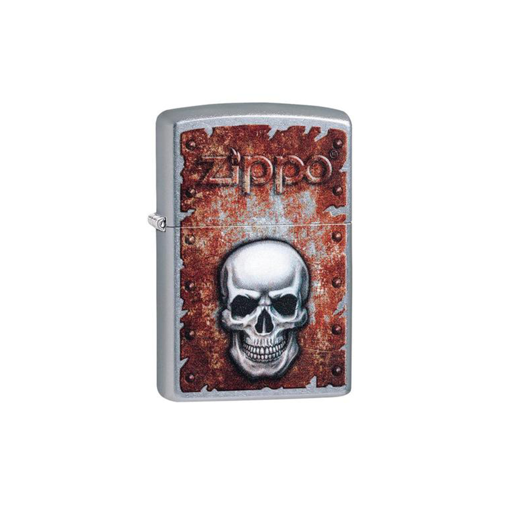 Zippo 29870 Rusted Skull Design