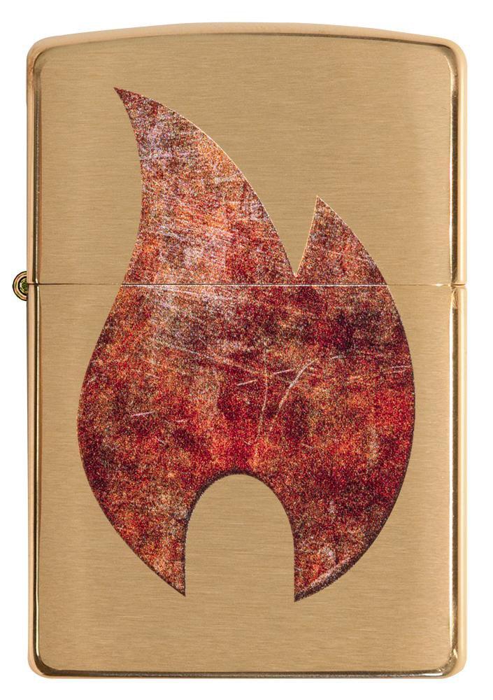 Zippo 29878 Rusty Flame Design