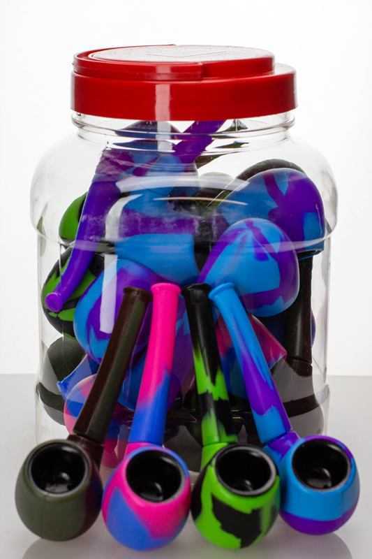 Silicone sherlock pipe