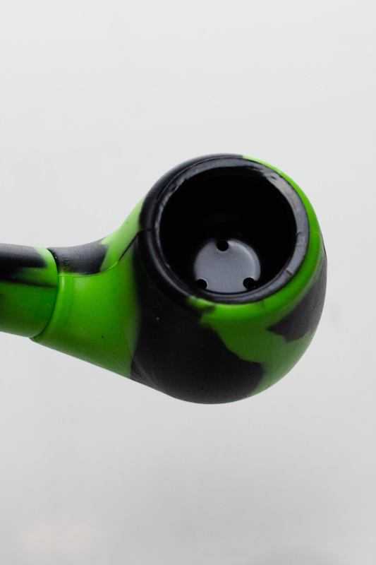 Silicone sherlock pipe