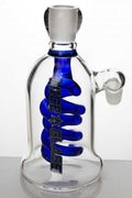 Double-coil diffuser ash catchers