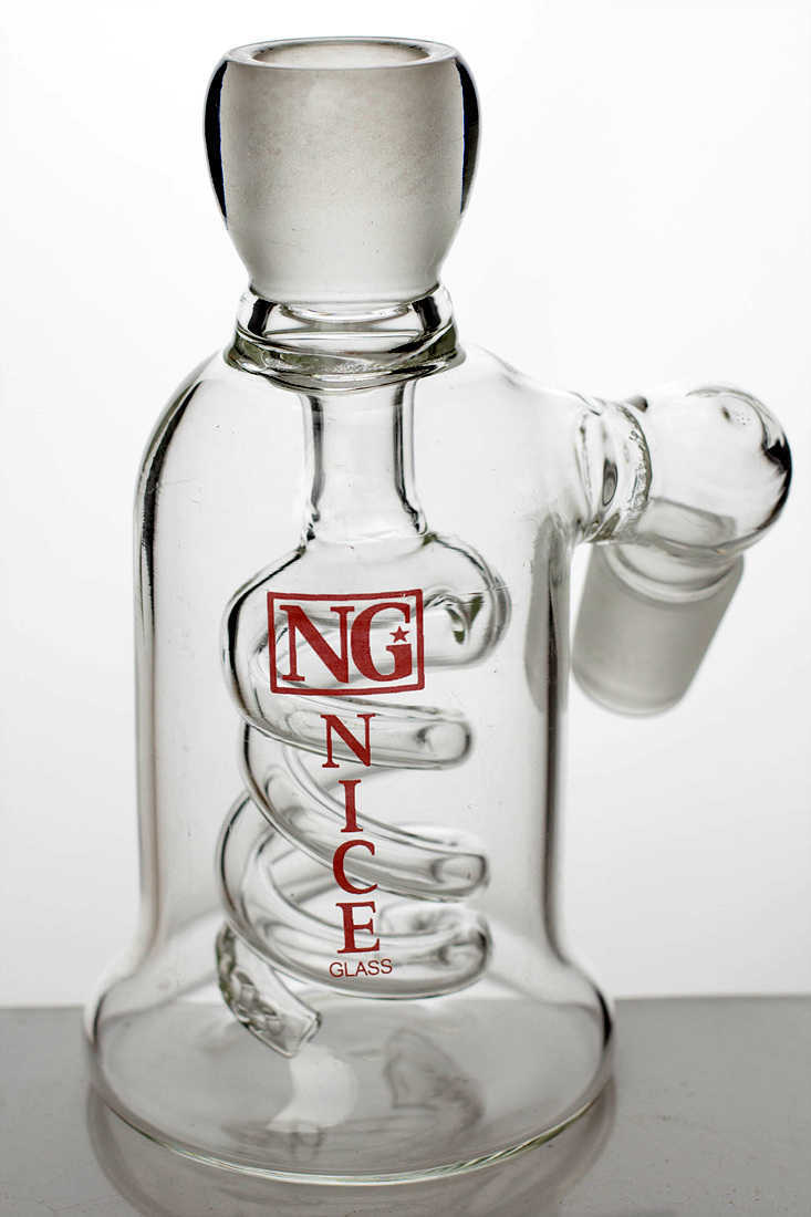 Double-coil diffuser ash catchers