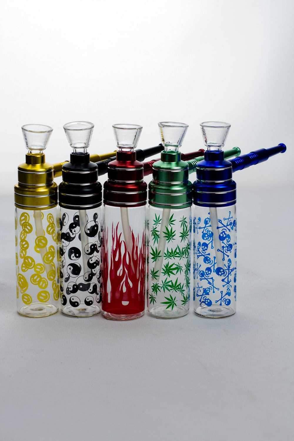 5" mini glass water pipe display